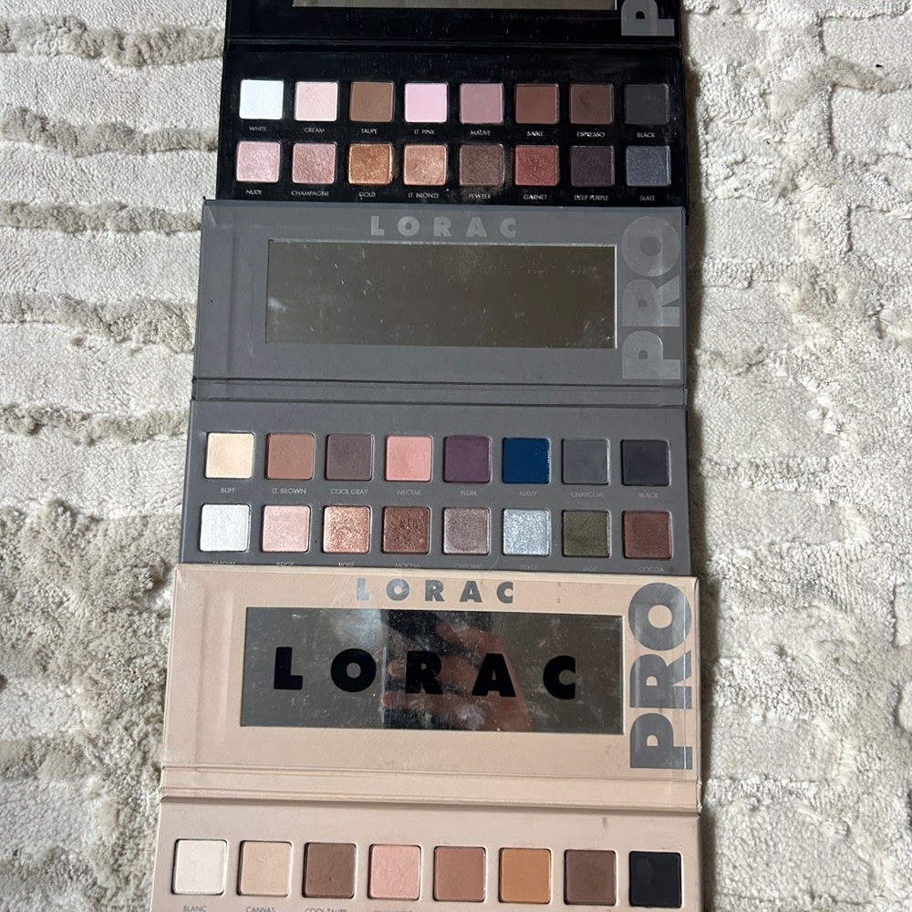 LORAC PRO Eyeshadow Palette Collection - Bold and Neutral Shades